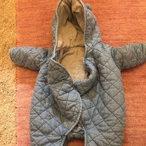 Baby Gap quilted body suit